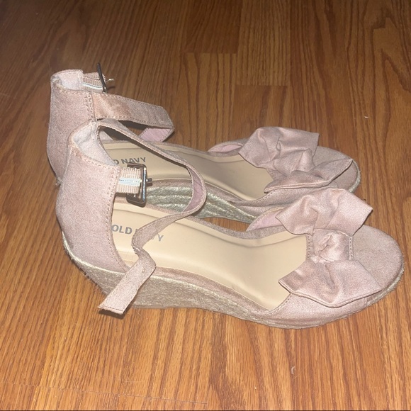 Old Navy Blush Wedge W 9.5 - Picture 2 of 5